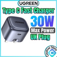 30W Fasst Charge Charger Ugreen Type C Charger Adapter Chargers Adapter Android Charger Phone Charge