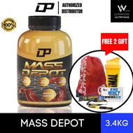 DP Mass Depot 7.4Lbs/3.4Kg (Free 2 Gift) - Mass Gainer,Weight Gains,Lean Mass