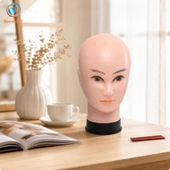 [Dovewill] Hat Display Hard Mannequin Jet Base Display Bust 53CM Female Head