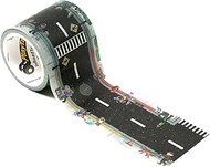 PlayTape - Neighborhood Road Tape for Toy Cars - Sticks to Flat Surfaces, No Residue, 2 in. x 30 ft.