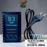 Lipo Battery Charger B3 Pro 20Watt 2-3S Specialized in Charging Lipo Batteries Under 3000mah