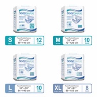 Sensi Adhesive Diapers/Adult Diapers/Adhesive Adult Diapers size S M L dan XL
