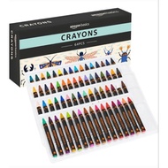 64 Colors Non-Toxic Crayon Amazon Basics Crayons With Sharpener