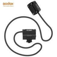 Godox ec200ii 1.85m Hot Giày từ xa tách mở rộng Head flash phụ kiện cho Godox ad200pro II Flash