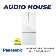 PANASONIC NR-BX471WGWS 405L 2 DOORS FRIDGE ***1 YEAR WARRANTY BY PANASONIC***