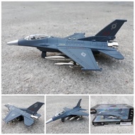 REPLIKA Diecast Military F16 Fighter Jet Plane - Diecast Replica Jet Plane