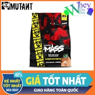 Mass Mutant 15Lbs 6,8kg 105 servings Strawberry Banana Flavor - Milk to gain weight and gain muscle 