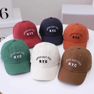 NYC HAT NYC EMBROIDERED BASEBALL HAT/ UNISEX IRONRing FOR TEENS AND ADULTS