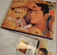 CD郭富城風不息aaron簽名CD，多個簽名
