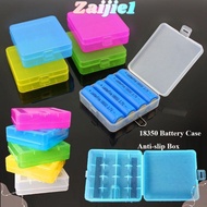 ZAIJIEEE Battery , Anti-slip 4 AA AA 18650 Battery Box,  Plastic Coloful Battery Holder Storage 1835
