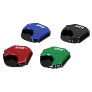 For Kawasaki KLR650 2008-2025 CNC Side Stand Kickstand Enlarge Enlarge Pad KLR LOGO