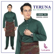 Baju Melayu Cekak Musang Lelaki Hijau Raya 2021 HOT Klasik Fit (Ready Stock)