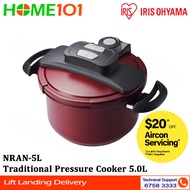 Iris Ohyama Traditional Pressure Cooker 5.0L NRAN-5L