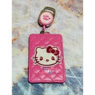[77 Japan Daigou] Universal Studios KITTY Retractable Id Card Holder
