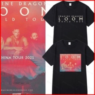 GRE Imagine Dragons LOOM Dan Reynolds world tour T-shirt short sleeve top