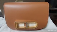 Delvaux Lingot small olen calf Tan Dor全新full set 原價出