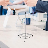 [szluzhen3gv] Receipt Holder Protective Case Restaurant Ticket Holder Bill Fork Ticket Fork