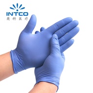 KY/JD INTCO Disposable Gloves Nitrile Protective Gloves Nitrile Labor Insurance Experiment Industrial Cleaning and Hygie