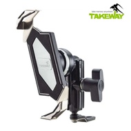 LA1-PH05-AnvPro Black Falcon Z Mobile Phone Holder-Dual Maglev Motorcycle Phone Holder