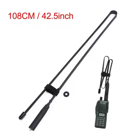 Folding SMA-Female AR-152A CS Tactical Antenna For BAOFENG BF-888S UV-5R UV-82