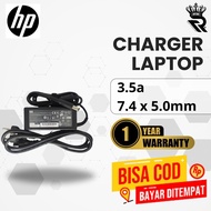 Charger Adapter for Laptop hp EliteBook 2170P 2530P 2540P 2560P 2570P 2730P 3.5A 7.4x5.0mm