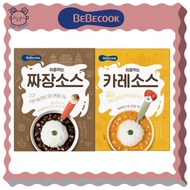 BebeCook first curry sauce, jajang sauce, and cream sauce