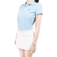 Ralph lauren bear mash polo for (women Slim Fit เสื้อโปโลผู้หญิง 5 กระดุม) ของแท้