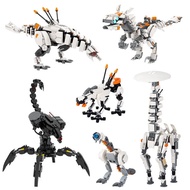 Kualiti Premium Horizon Brick Mech Series Monster Tallneck Watcher Sawtooth Etcher Dinosaur Building