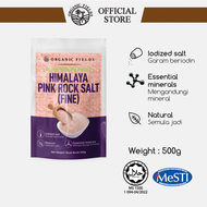 ORGANIC FIELDS Himalaya Pink Rock Salt 500gm