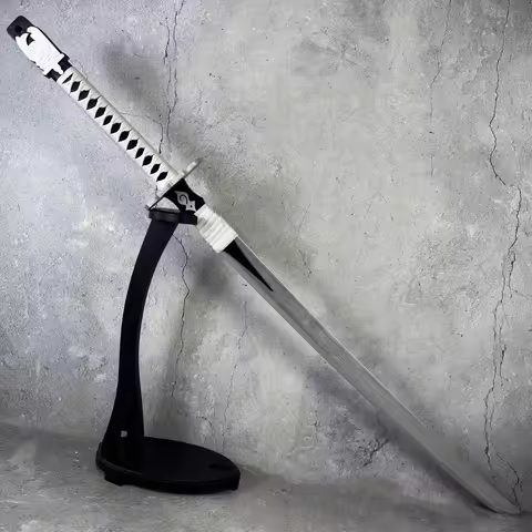47inch 2B 9S Katana Anime Automata Sword Cosplay Prop Ninja Knife Real Full Size Japanese Katana Ori