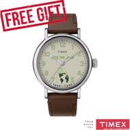 Timex TW2V32800 Standard x Peanuts Take care 40mm Leather Strap Men's Watch