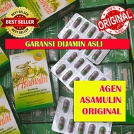OBAT HERBAL ASAM URAT 3X LEBIH DAHSYAT YA ASAMULIN HERBAL KAPSUL ORIGINAL ASLI ORIGINAL ISI 3 BLISTE