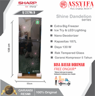 KULKAS SHARP 2 PINTU SHINE SERIES SJX 237 MG BARU GARANSI RESMI