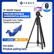 Inbex 3520 Pro tripod HP 140cm Bluetooth remote Camera tripod With Double Spirit Level Bag