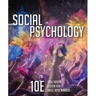 Social Psychology 10e 心理學 社會心理學 二手書