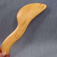 刮痧按摩木製工具，中型刮刀，木製按摩器