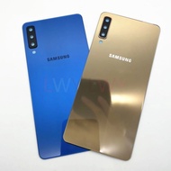 For Samsung Galaxy A7 2018 A750 Back Battery Cover Case Rear Door Housing Glass Panel A750F SM-A750F
