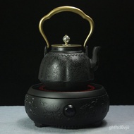 Iron Pot Iron Tea Pot Boiling Water Boiling Water Making Tea Cast Iron Kettle Health Pot Tea Set New Chinese Tea Room So