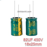 Capacitor 82UF 450V 82uf size 18X25MM