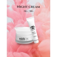 Eada Night Cream Original – Skincare Halal Krim Malam Untuk Jerawat, Parut & Kulit Kusam
