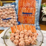 Russian Seafood Two-Piece Set Synthetic Surimi Stick Crab Leg Meat Lobster Ball Combination Package Can Be Boiled