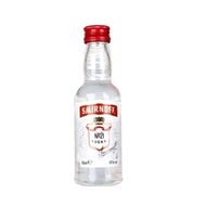 Smino Red Card Crown Vodka SMIRNOFF50ml Cocktail Beverage Imported Plastic Bottle Sample斯米诺红牌皇冠伏特加SM