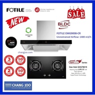 FOTILE EMG9008-CR Recirculation Hood + GHG78215 Built-in Gas Hob