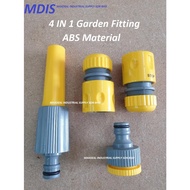 Quality Pi7 4 IN 1 ABS Material Garden Fitting PI-103 / For Garden Hoses