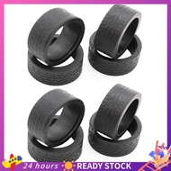 【HOT SALE】 8Pcs Rubber Tyre Tires Wheel for  K969 K989 P929 Iw04M  Iw02 Mini-Z Mini-D Mini-Q 1/28 RC