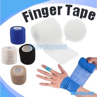 Finger Wrist Tape Elastic Finger Bandage/ 5cm x 4.5m Finger Tape/ Wrist Tape/ Muscle Adhesive/ Preve