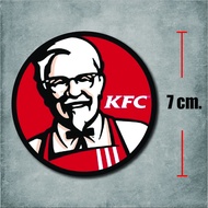 sticker pvc kfc สติกเกอร์ เคเอฟซี งานพิมพ์ดีที่สุด OFFSET PRINTING เคลือบ UV กันแดด กันน้ำ