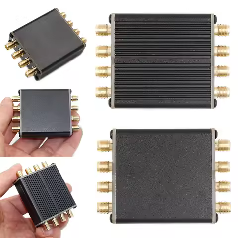 4 In1 RF Signal Splitter LC Filter Passive Filter RF Distribution Device for SDR GPSDO Signal Source
