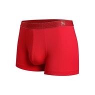 AIMER MEN'S Year of the Horse Zodiac soft modal Trunk (Red)