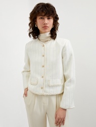 [Pomelo] เสื้อเบลเซอร์แต่งเลื่อม / Sequin Textured Blazer